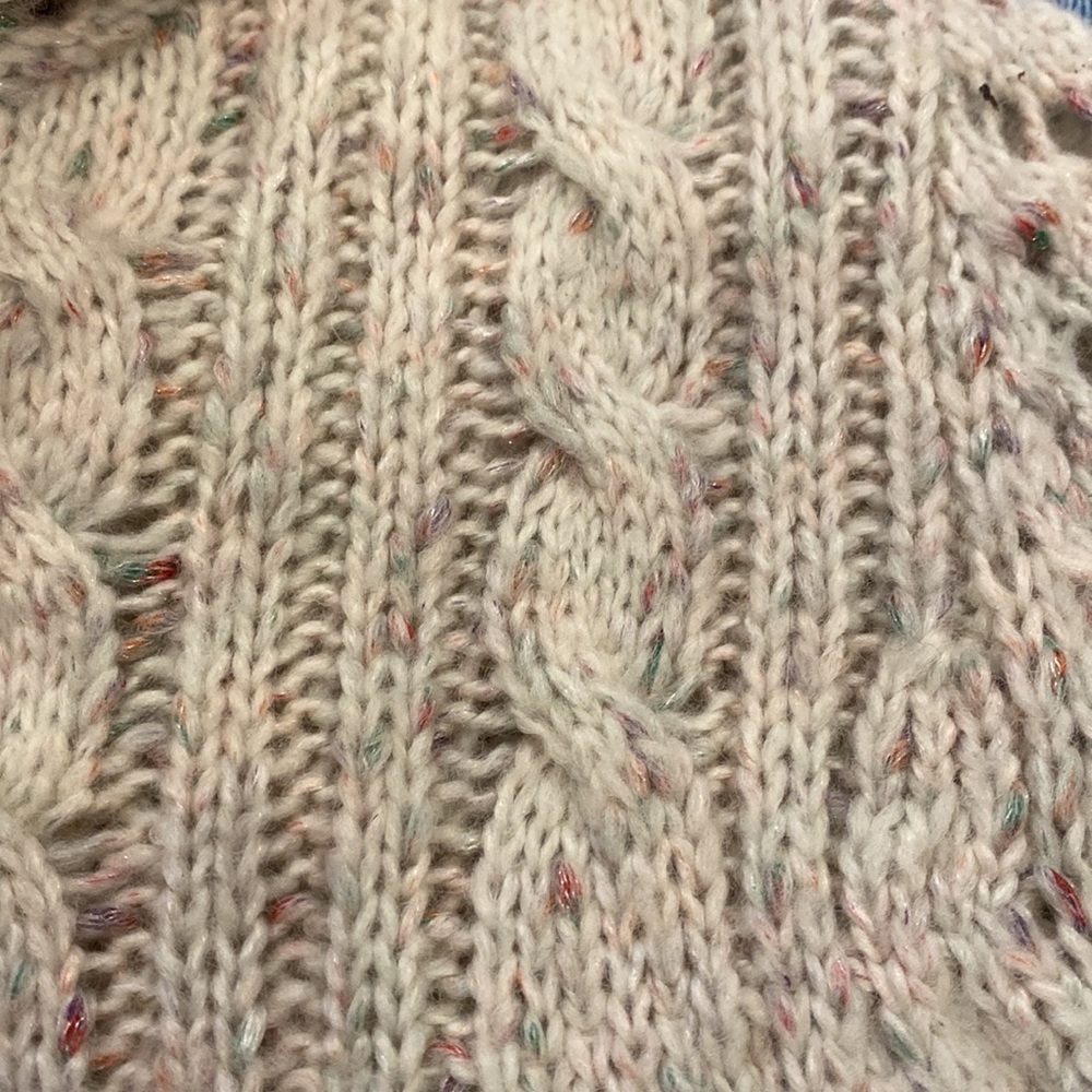 ANTHROPOLOGY KIMCHI & BLUE GORGEOUS COWL NECK SWEATER WITH DETAILS - Picture 8 of 16